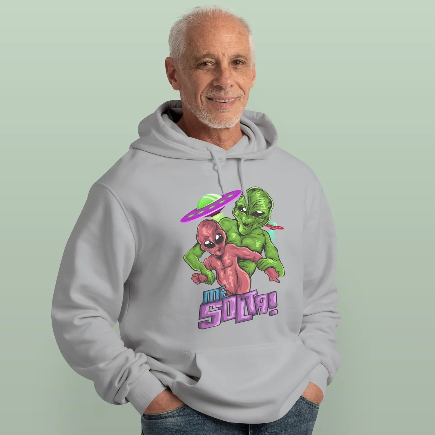 Imagem de Moletom Canguru Masculino Quality ME SOLTA - MU1012